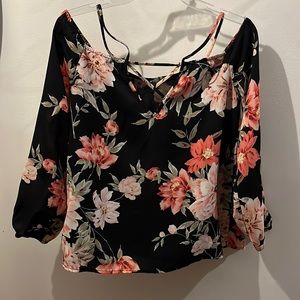 Floral Off Shoulder Blouse